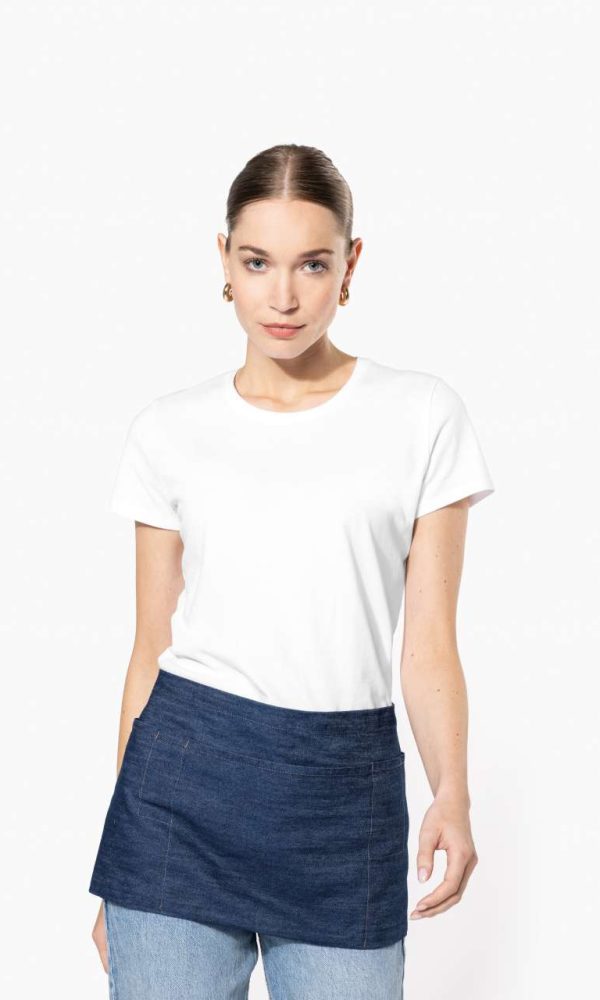 POLYCOTTON SHORT APRON