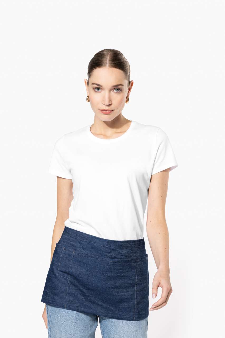 POLYCOTTON SHORT APRON