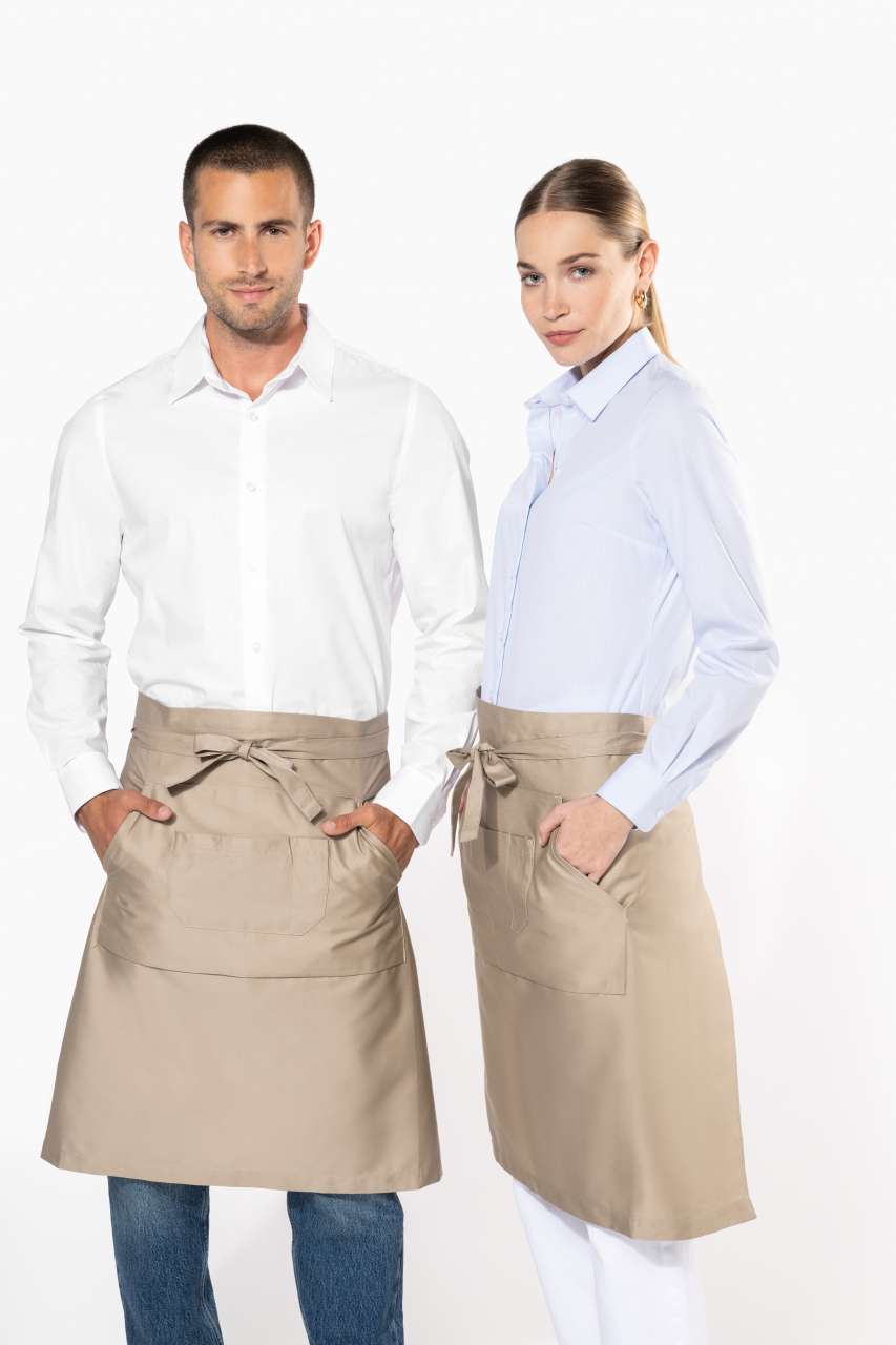 POLYCOTTON LONG APRON - Slika 5