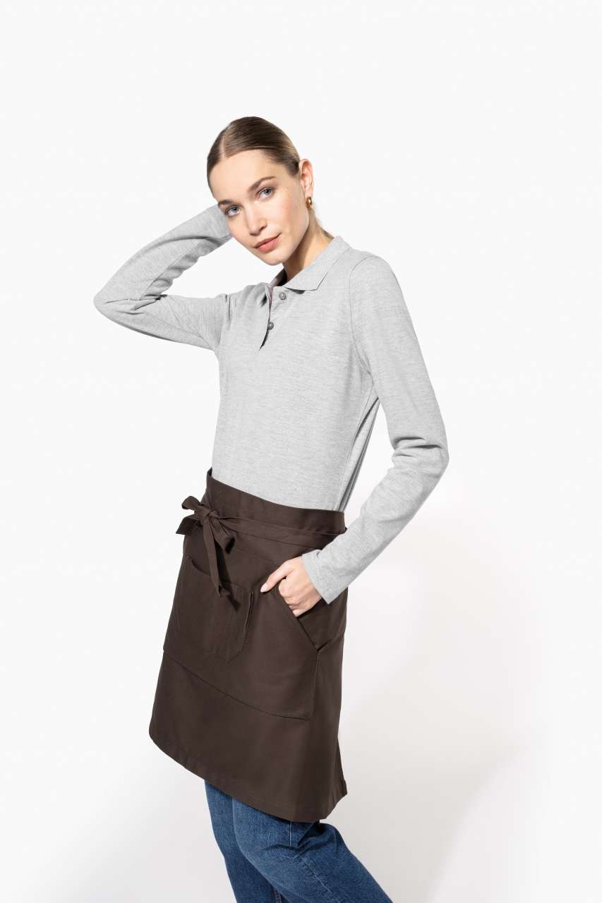 COTTON MID-LENGTH APRON - Slika 10