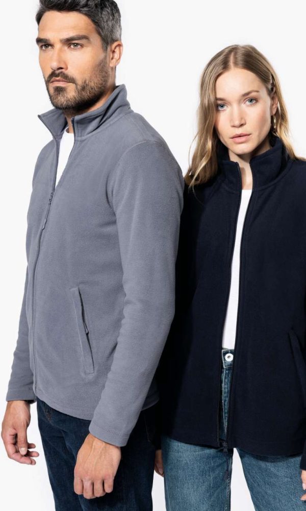 FULL ZIP MICROFLEECE JACKET