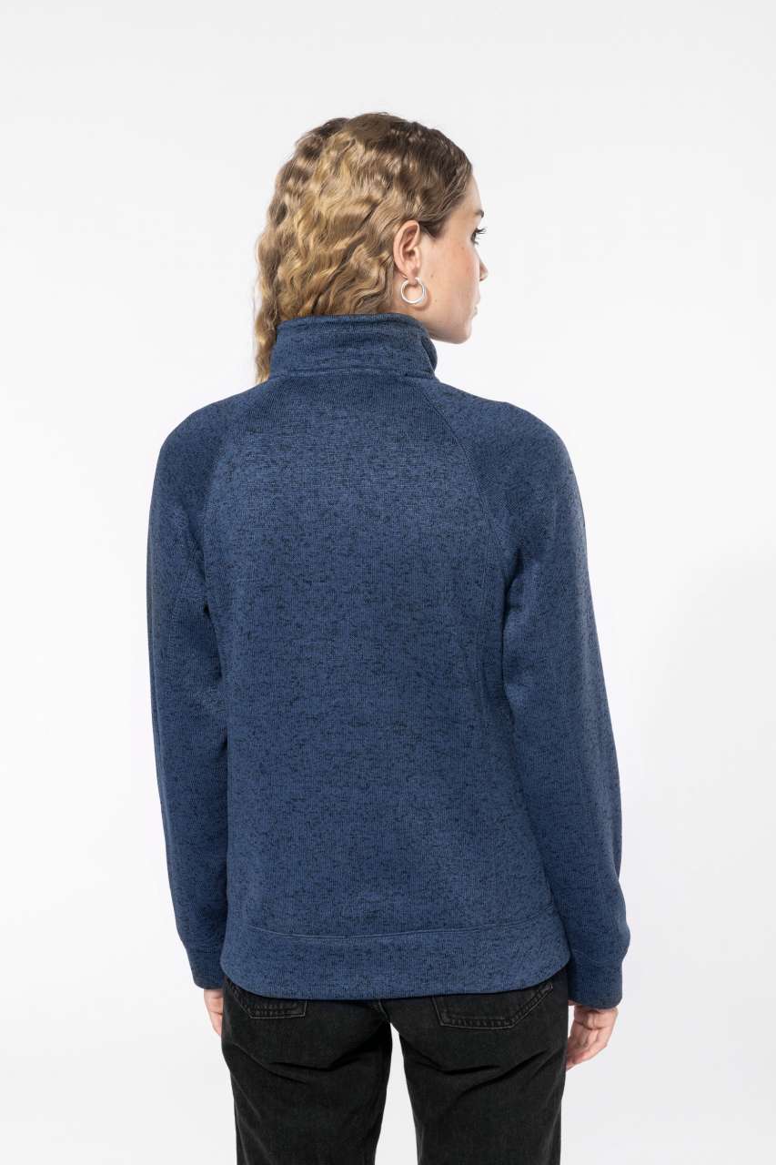 LADIES' FULL ZIP HEATHER JACKET - Slika 3