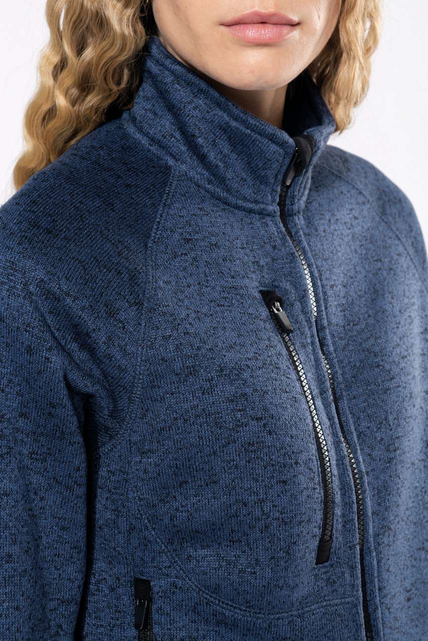 LADIES' FULL ZIP HEATHER JACKET - Slika 6