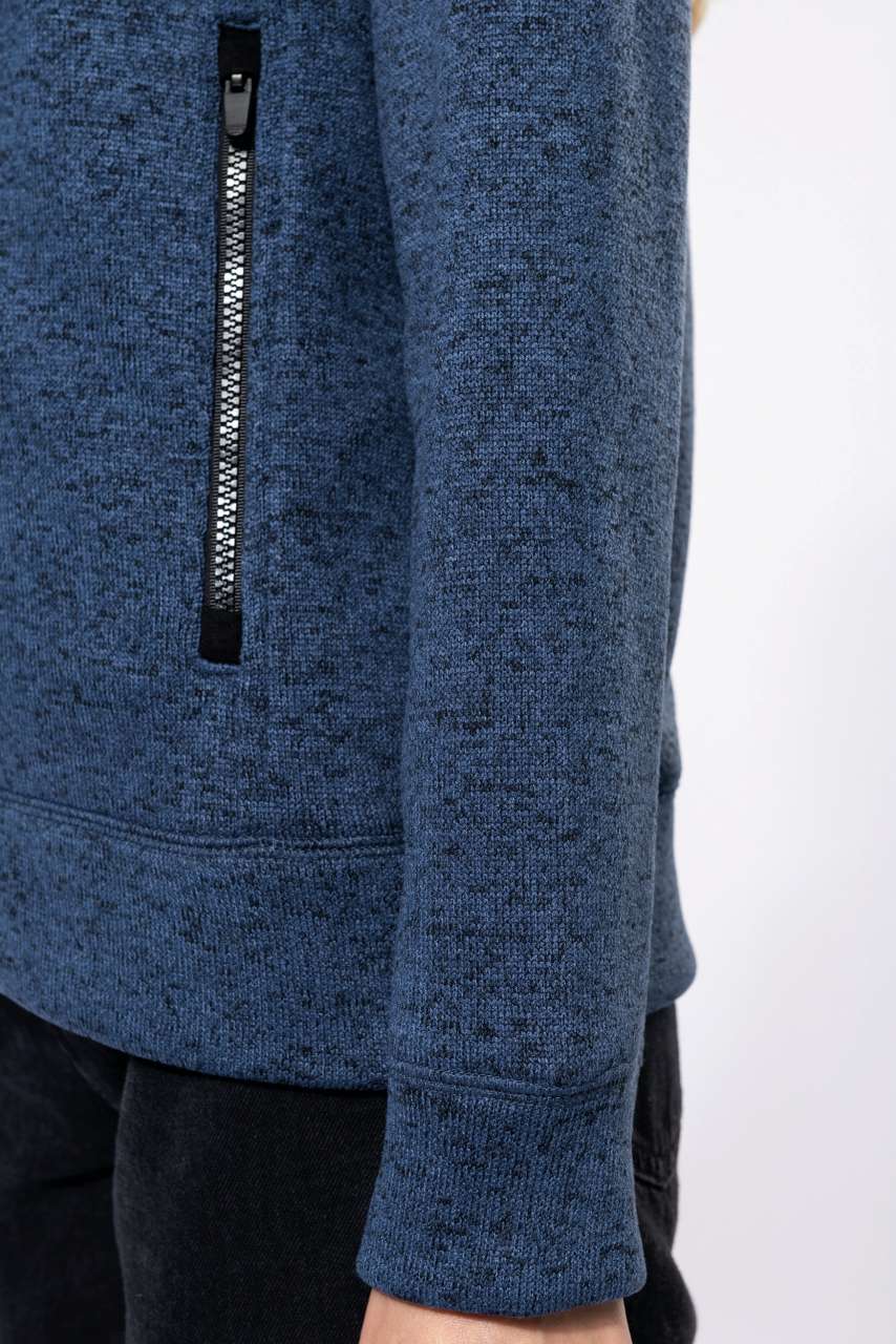 LADIES' FULL ZIP HEATHER JACKET - Slika 7