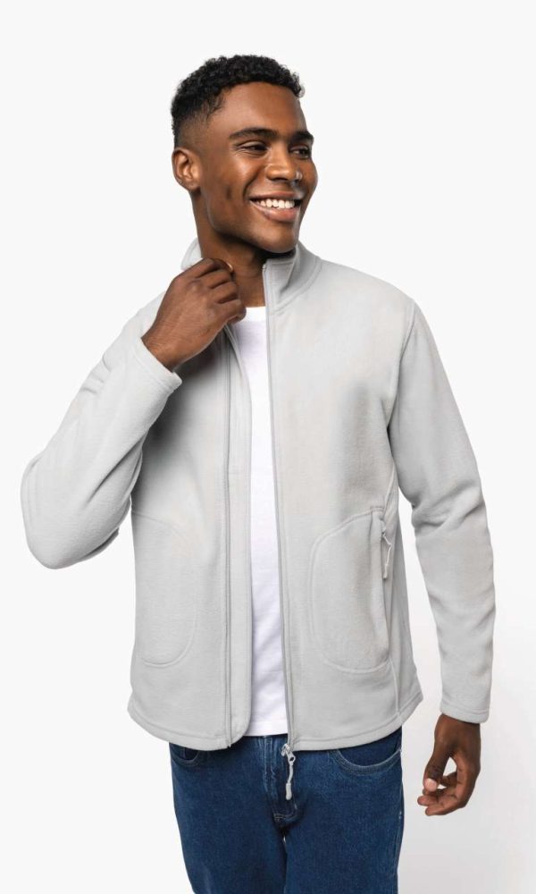UNISEX ECO-FRIENDLY MICRO-POLARFLEECE JACKET
