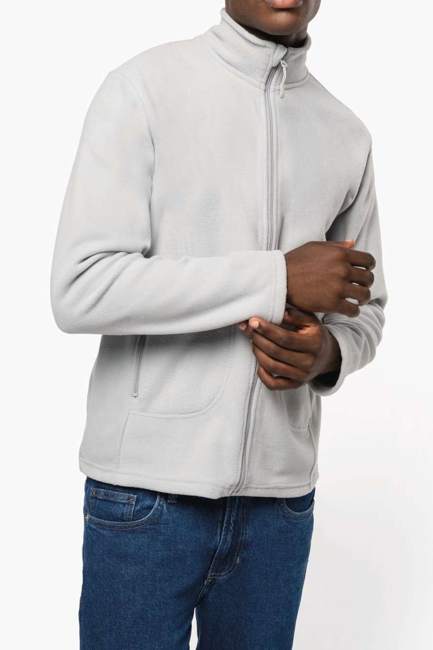 UNISEX ECO-FRIENDLY MICRO-POLARFLEECE JACKET - Slika 9