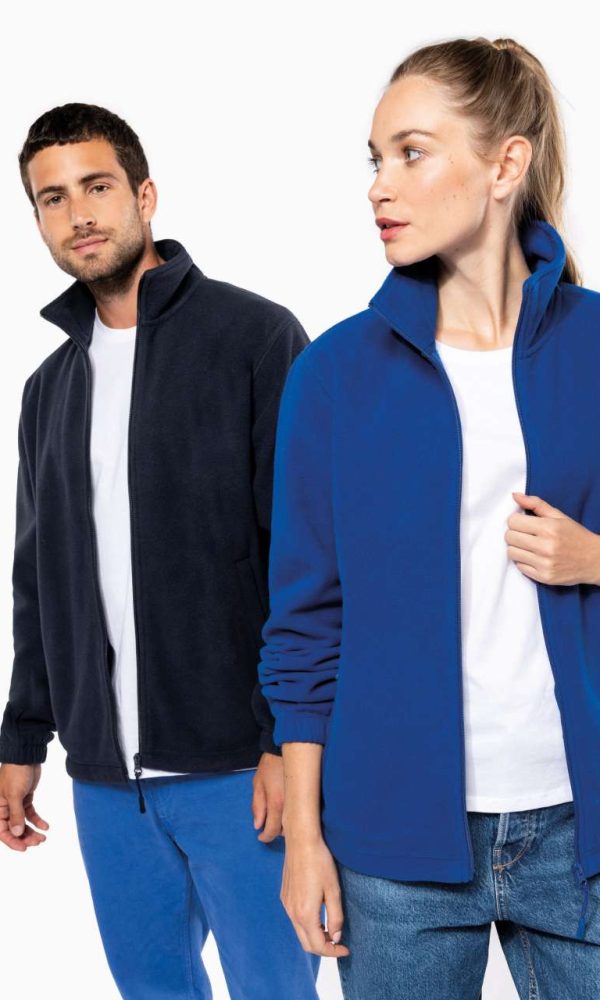 UNISEX MICROFLEECE ELASTICATED JACKET