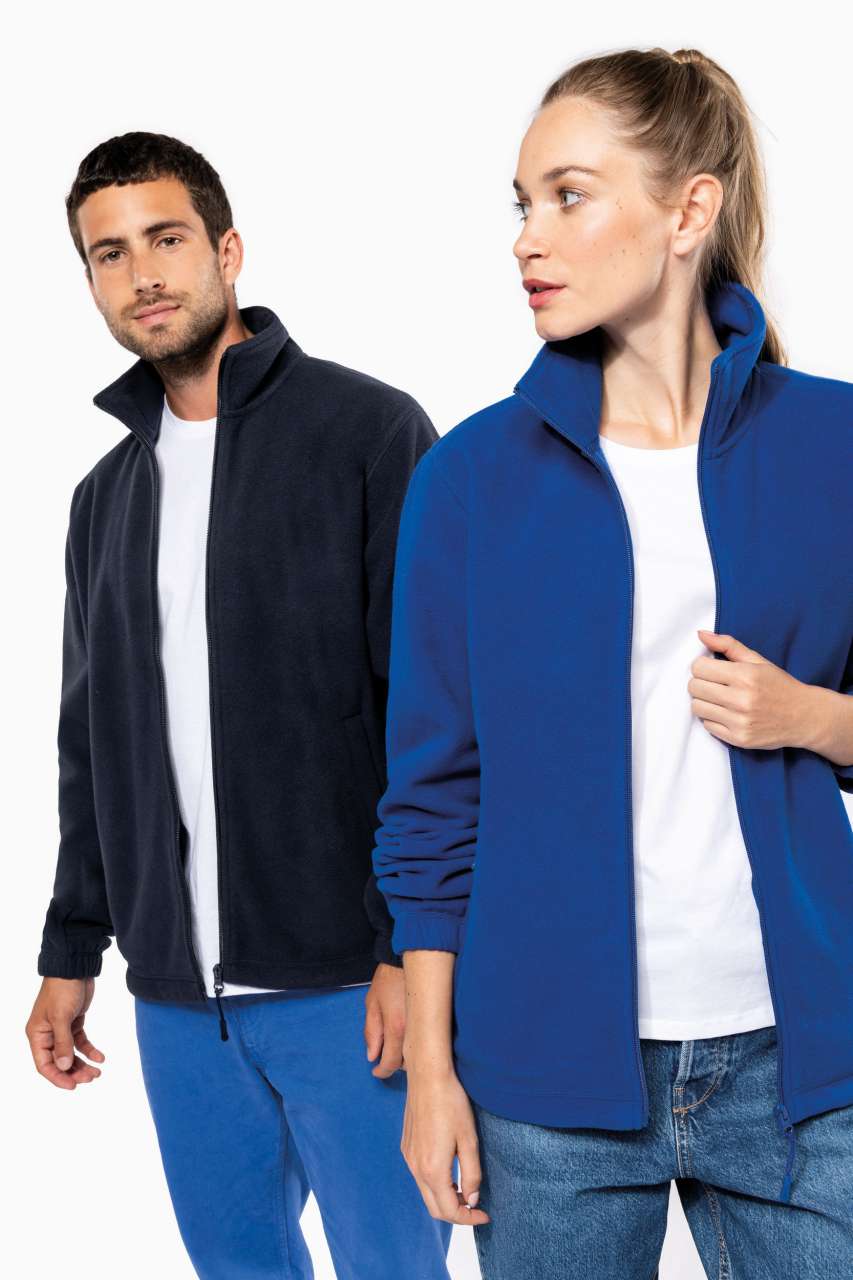 UNISEX MICROFLEECE ELASTICATED JACKET - Slika 2