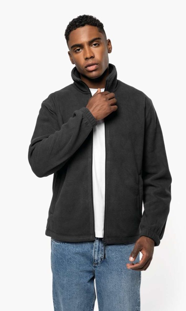 UNISEX MICROFLEECE ELASTICATED JACKET