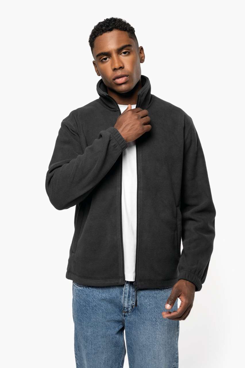 UNISEX MICROFLEECE ELASTICATED JACKET