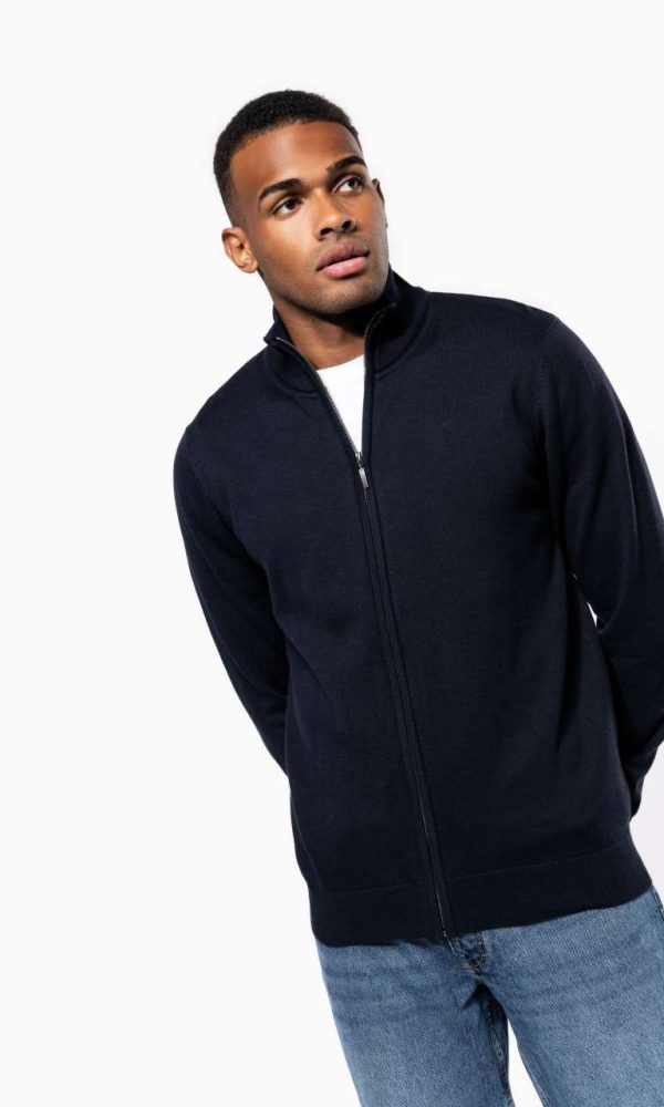 MEN'S FULL ZIP CARDIGAN