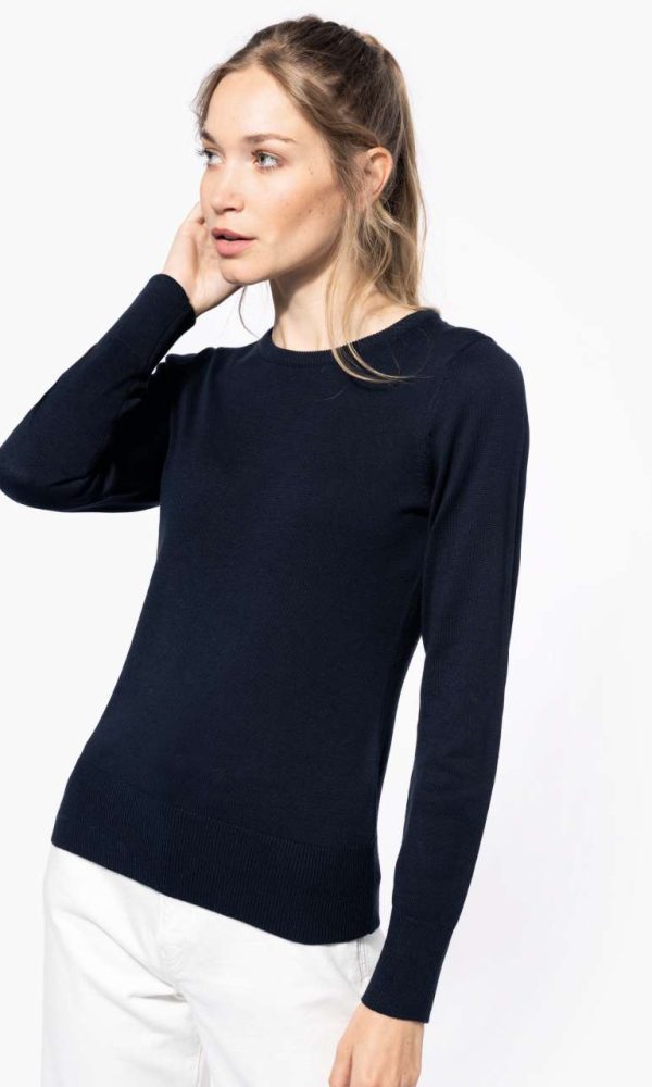 LADIES' CREW NECK JUMPER