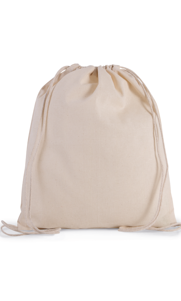 ORGANIC COTTON SMALL DRAWSTRING BAG