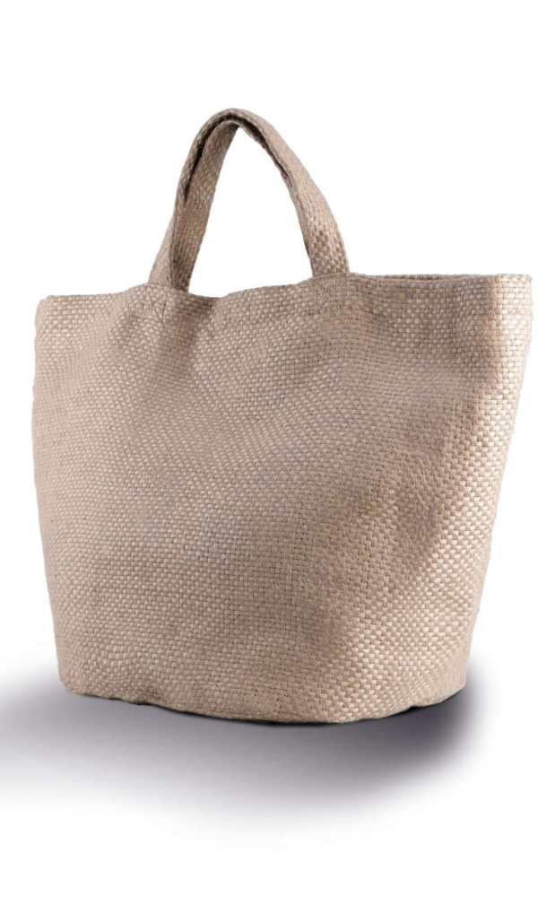100% NATURAL YARN DYED JUTE BAG