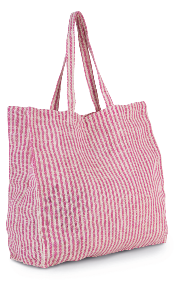 JUCO STRIPED SHOPPER BAG