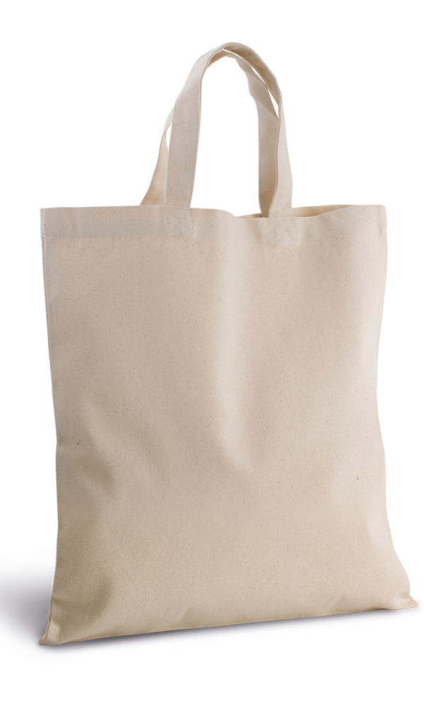 COTTON CANVAS SHOPPER BAG