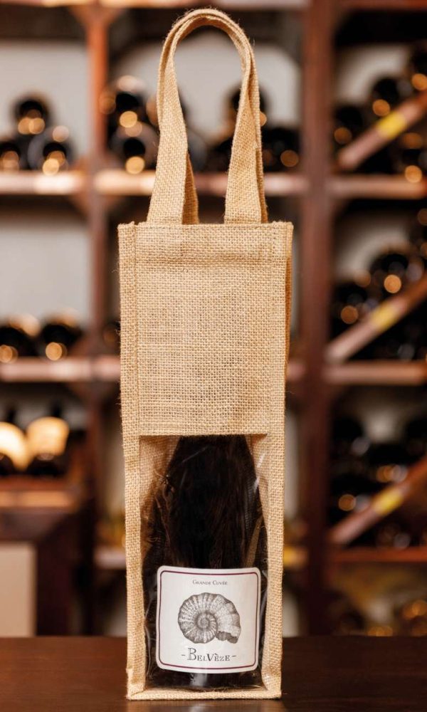 JUTE BOTTLE BAG