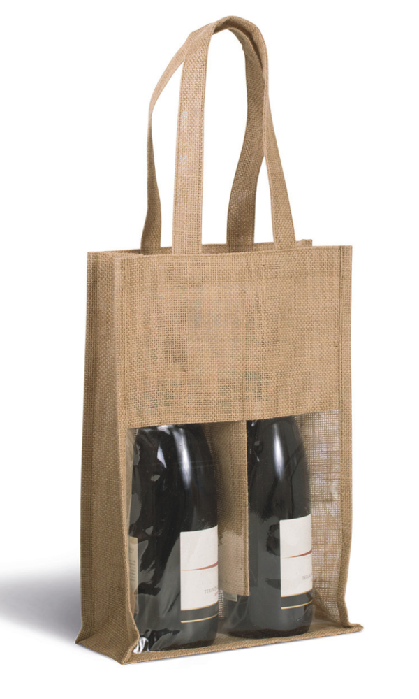JUTE BOTTLE BAG