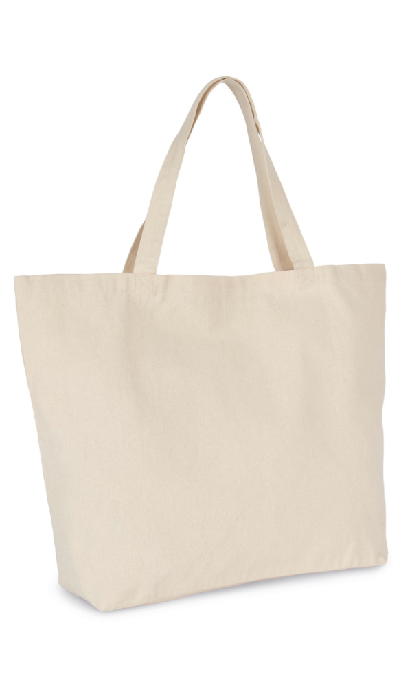 EXTRA-LARGE SHOPPING BAG IN COTTON