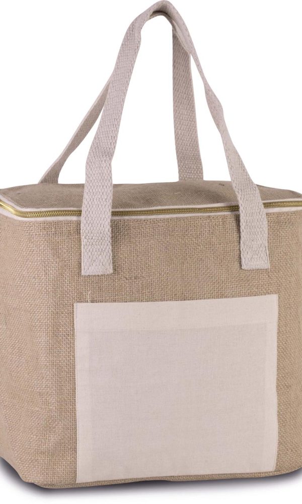 JUTE COOL BAG - MEDIUM SIZE