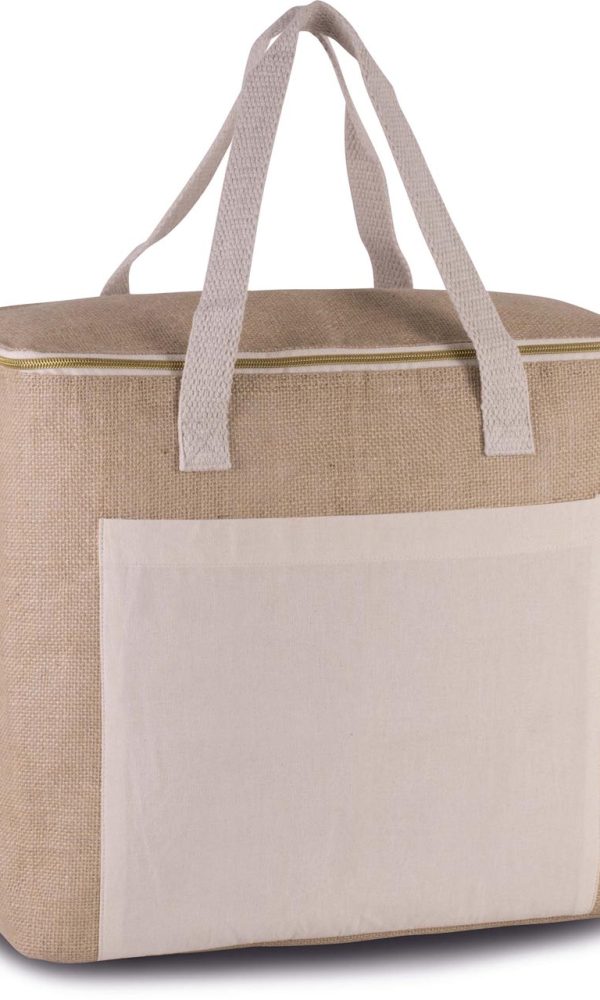 JUTE COOL BAG - LARGE SIZE