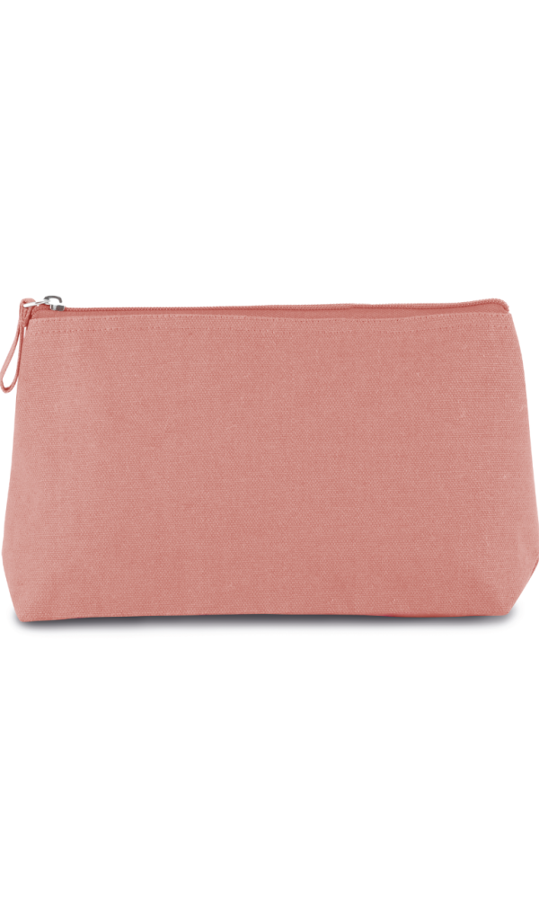 COTTON CANVAS TOILETRY BAG