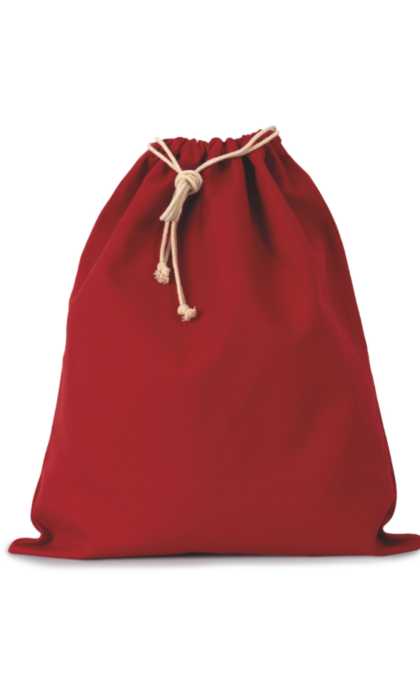 COTTON BAG WITH DRAWCORD CLOSURE - LARGE SIZE