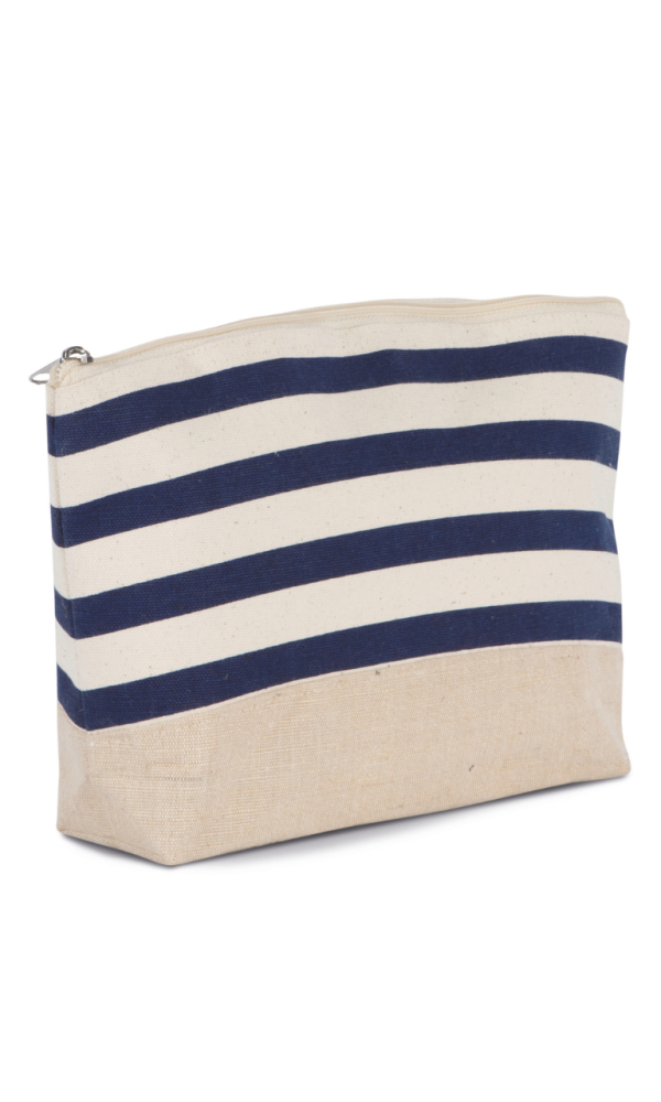 NAUTICAL PRINT ACCESSORIES POUCH