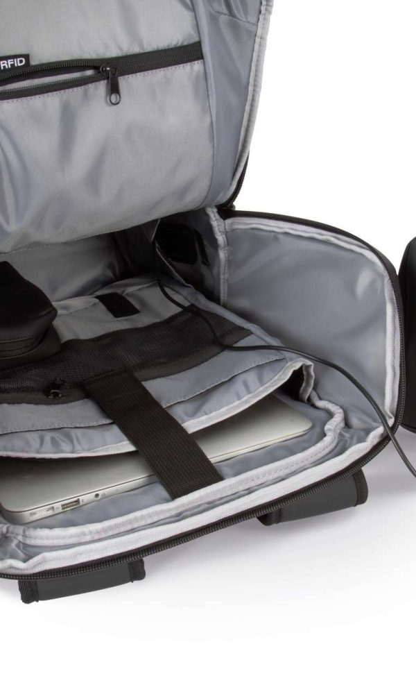 WATERPROOF ANTI-THEFT BAG WITH HELMET HOLDER