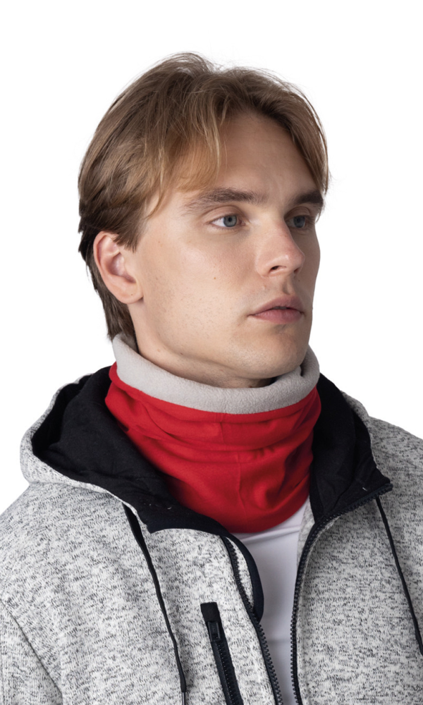 FLEECE-LINED NECKWARMER