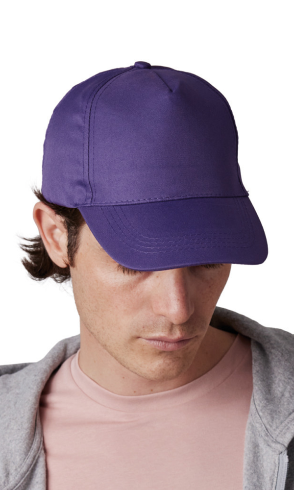 POLYESTER CAP - 5 PANELS
