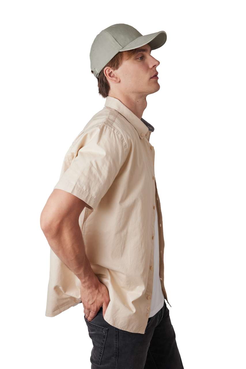 CAP IN ORGANIC COTTON WITH CONTRASTING SANDWICH PEAK - 6PANELS - Slika 3