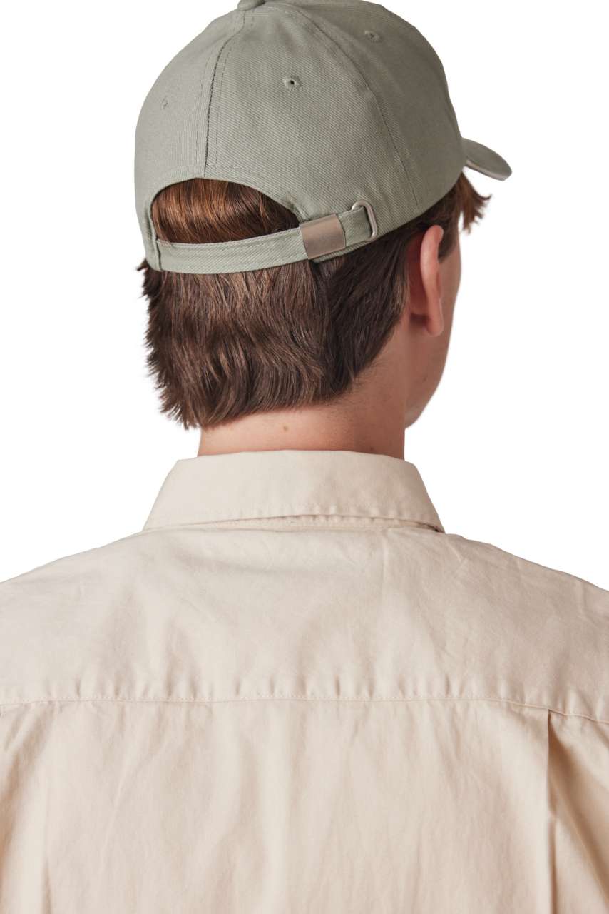 CAP IN ORGANIC COTTON WITH CONTRASTING SANDWICH PEAK - 6PANELS - Slika 5