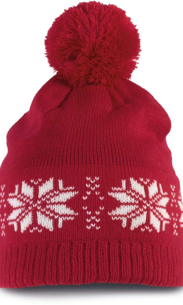 FAIR ISLE KNIT BEANIE