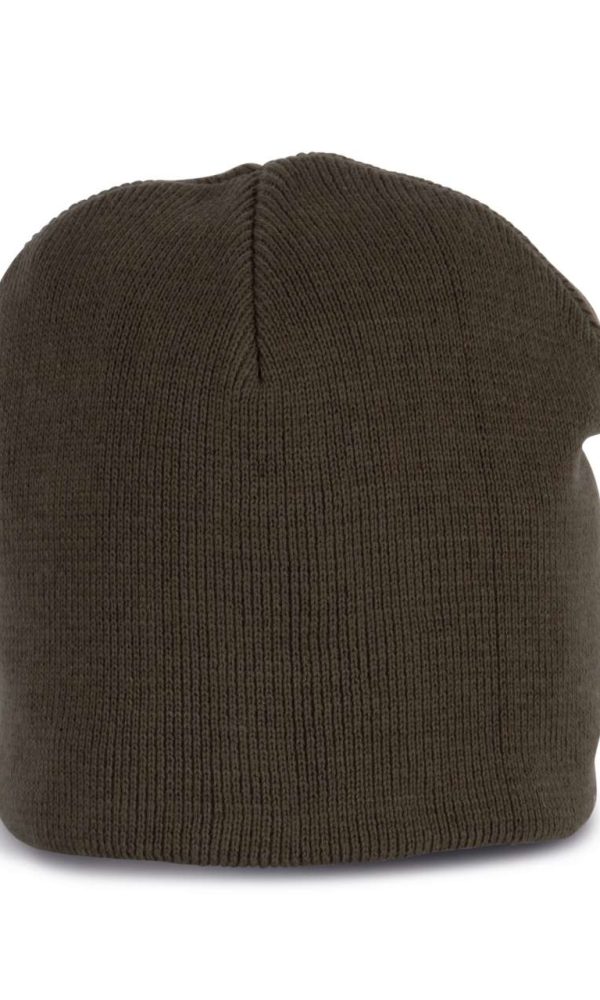 KNITTED ORGANIC COTTON BEANIE