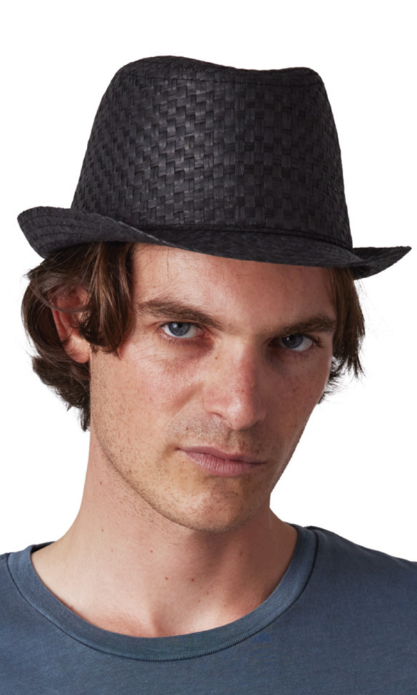 RETRO PANAMA - STYLE STRAW HAT