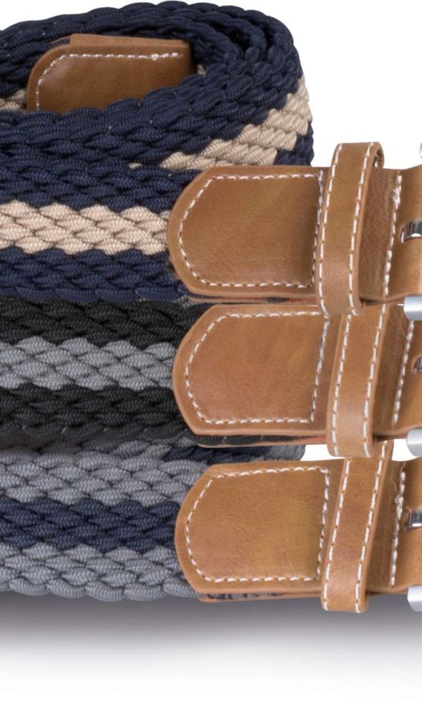BRAIDED ELASTICATED BELT