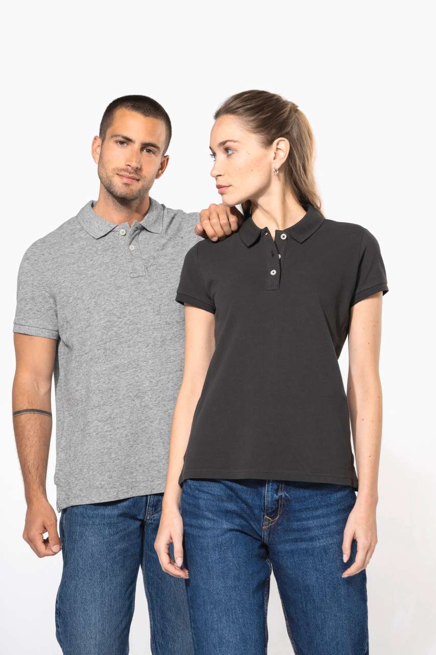 LADIES' VINTAGE SHORT SLEEVE POLO SHIRT - Slika 6