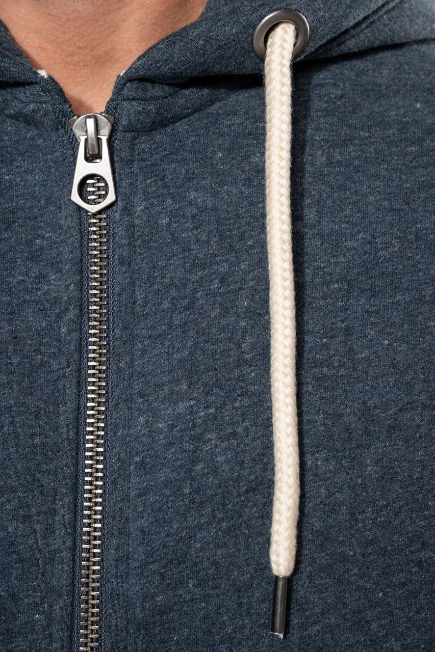 MEN’S VINTAGE ZIPPED HOODED SWEATSHIRT - Slika 3