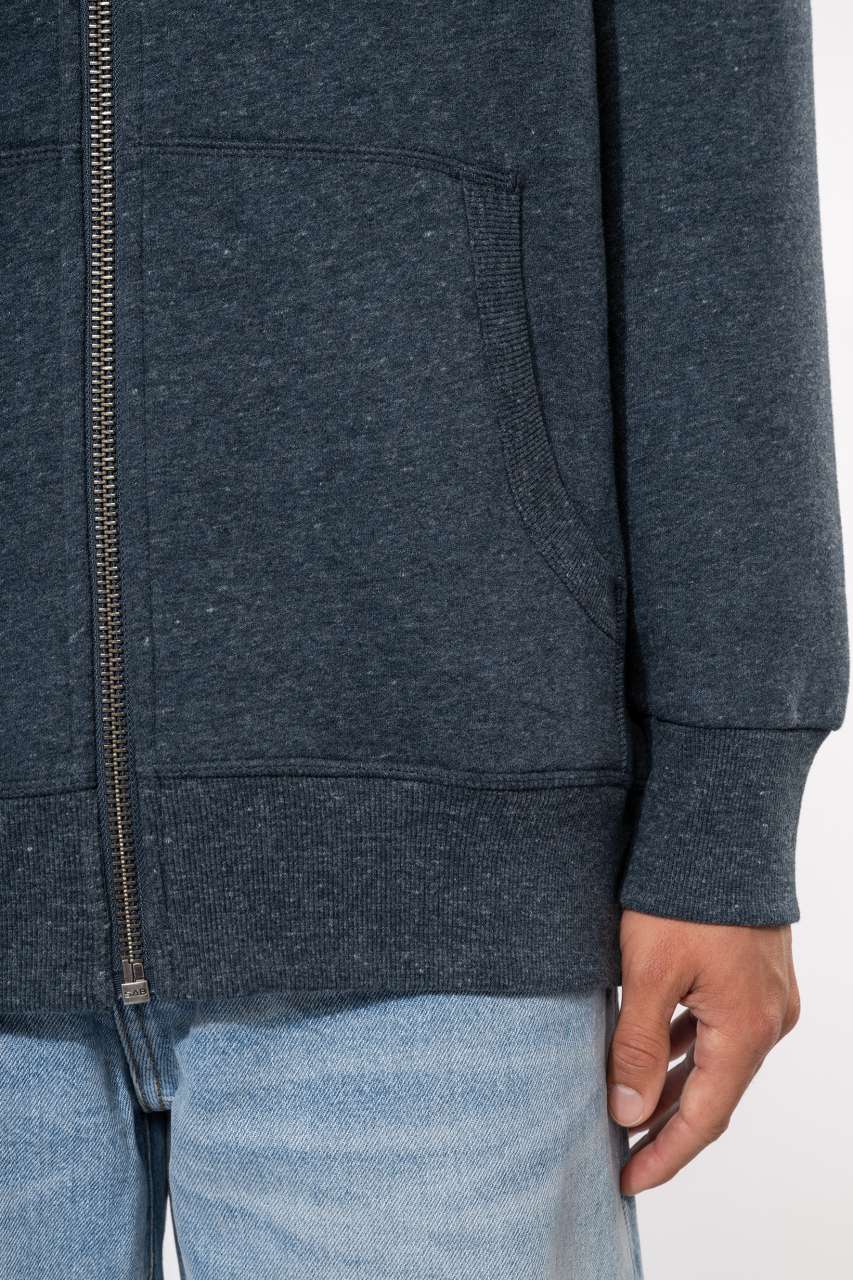 MEN’S VINTAGE ZIPPED HOODED SWEATSHIRT - Slika 4