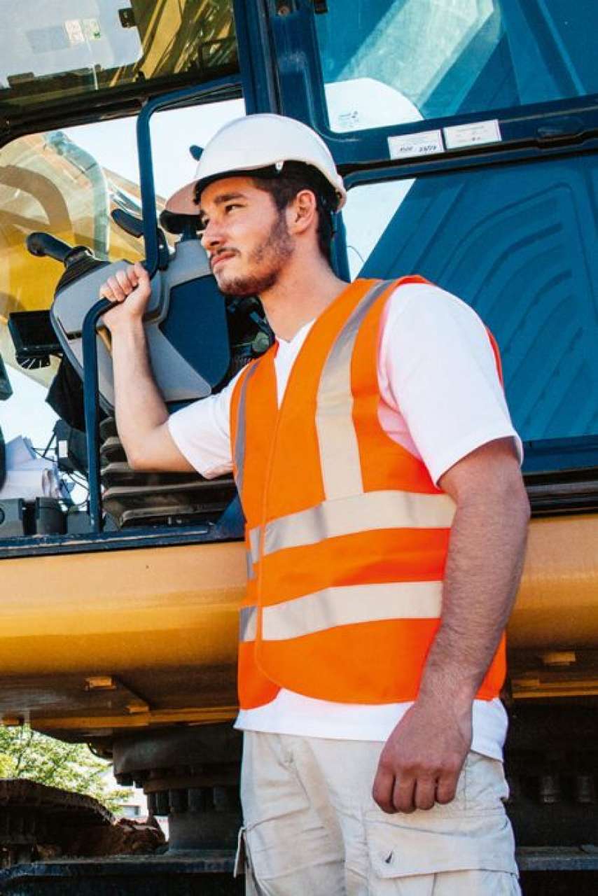 SAFETY / FUNCTIONAL VEST "HANNOVER" - FOUR REFLECTIVE STRIPES - Slika 2