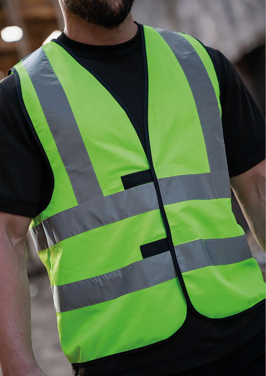 SAFETY / FUNCTIONAL VEST "HANNOVER" - FOUR REFLECTIVE STRIPES - Slika 6