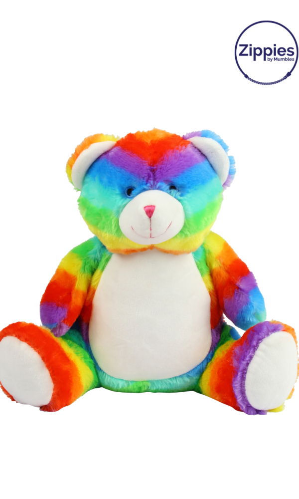 ZIPPIE RAINBOW BEAR
