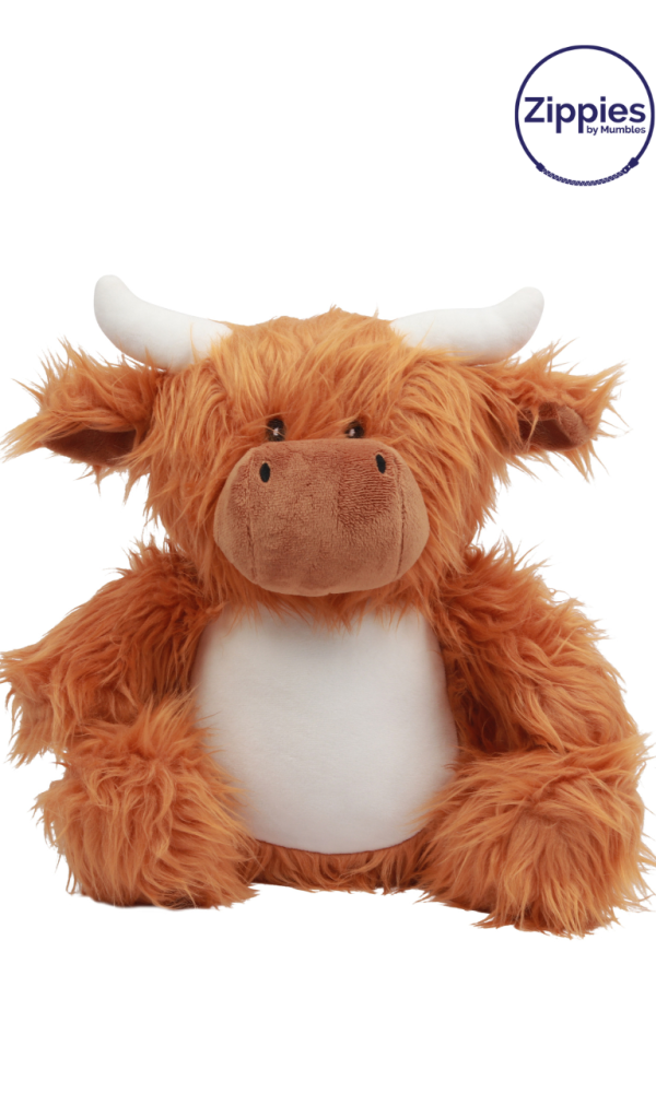 ZIPPIE HIGHLAND COW
