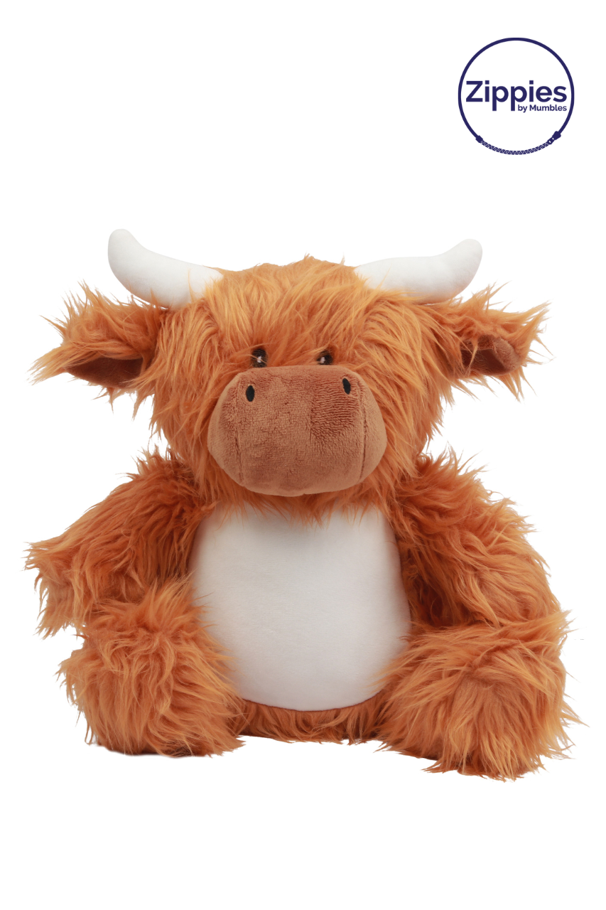 ZIPPIE HIGHLAND COW