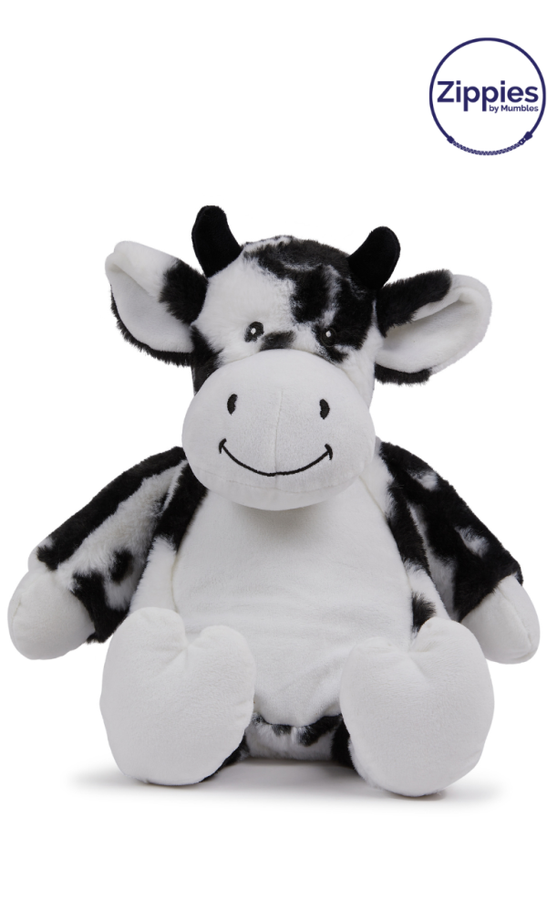 ZIPPIE BLACK AND WHITE COW