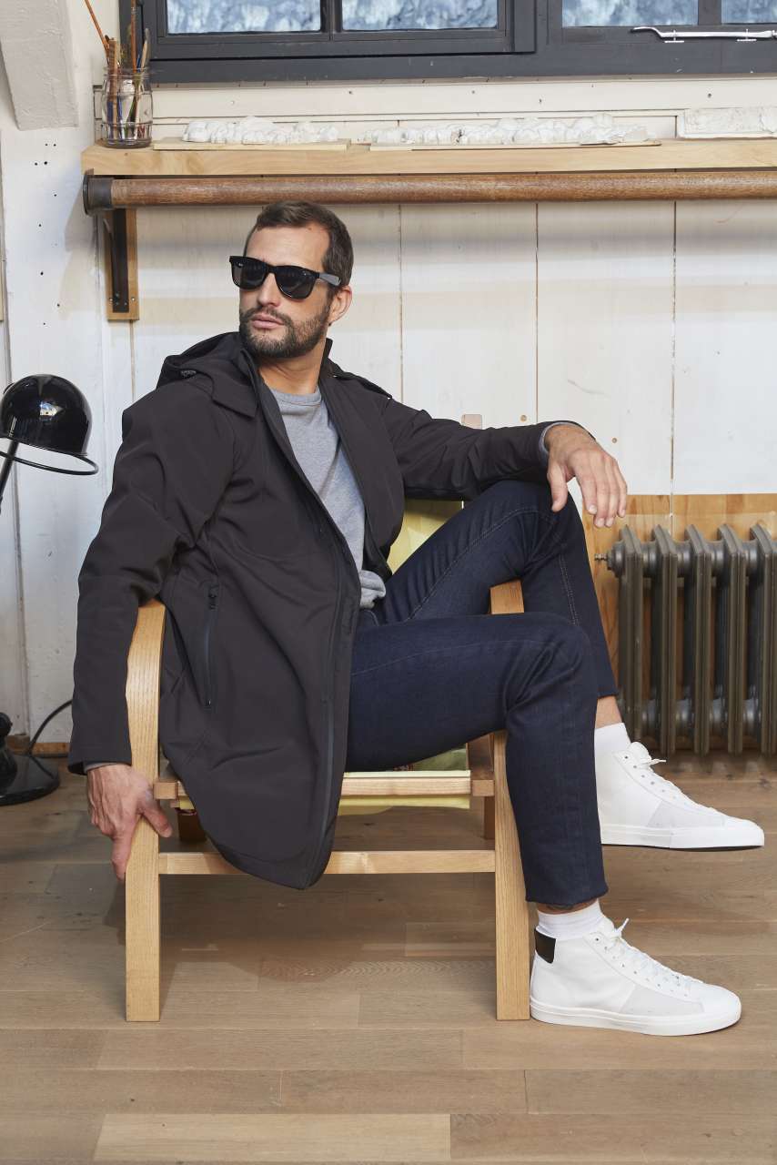 NEOBLU ACHILLE - MEN’S SOFTSHELL LONG JACKET - Slika 5