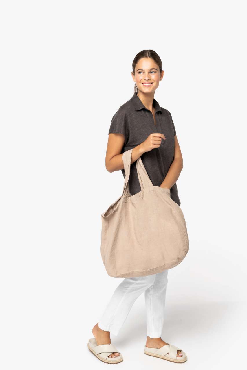 ECO-FRIENDLY LINEN SHOPPING BAG - Slika 2