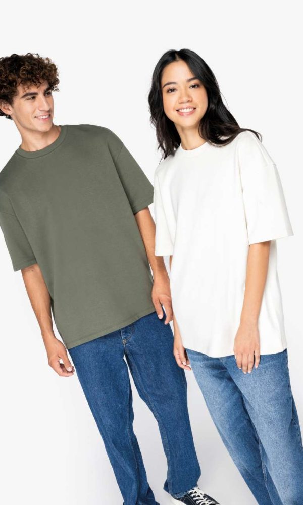UNISEX ECO-FRIENDLY OVERSIZED FRENCH TERRY T-SHIRT