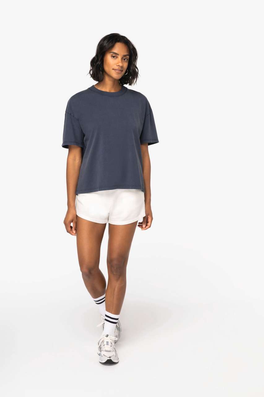 LADIES’ OVERSIZE WASHED EFFECT T-SHIRT - Slika 6